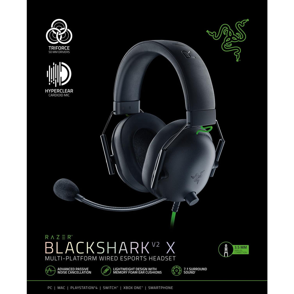 Razer BlackShark V2 X Wired Esports Headset