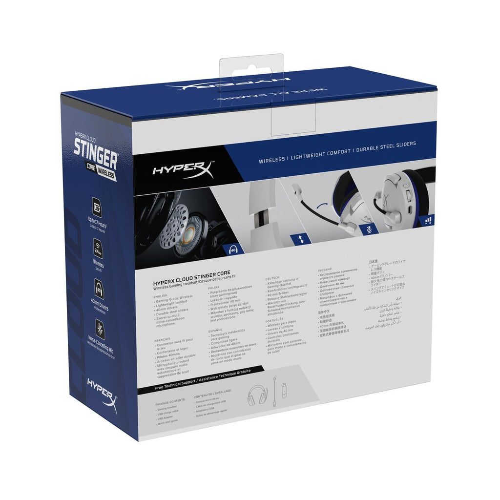 HyperX Cloud Stinger Core Wireless Gaming Headset for PlayStation