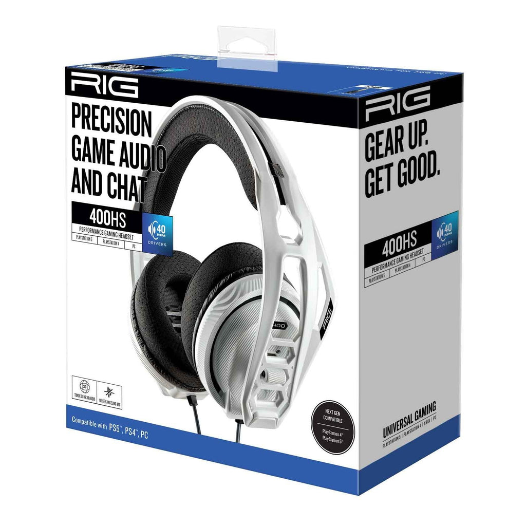 RIG 400 HS Stereo Gaming Headset for PlayStation (White)