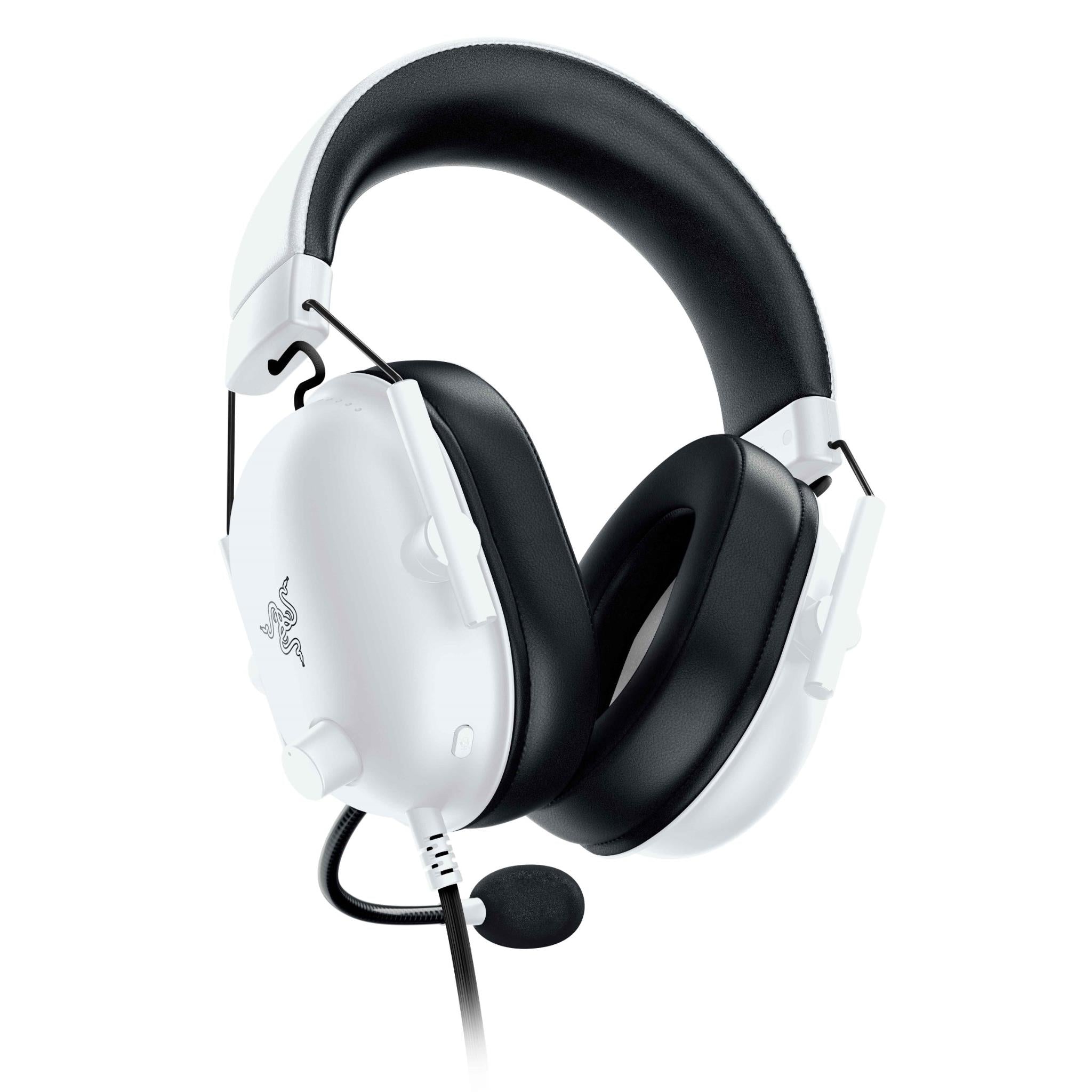 Razer BlackShark V2 X Wired Gaming Headset (White Edition)