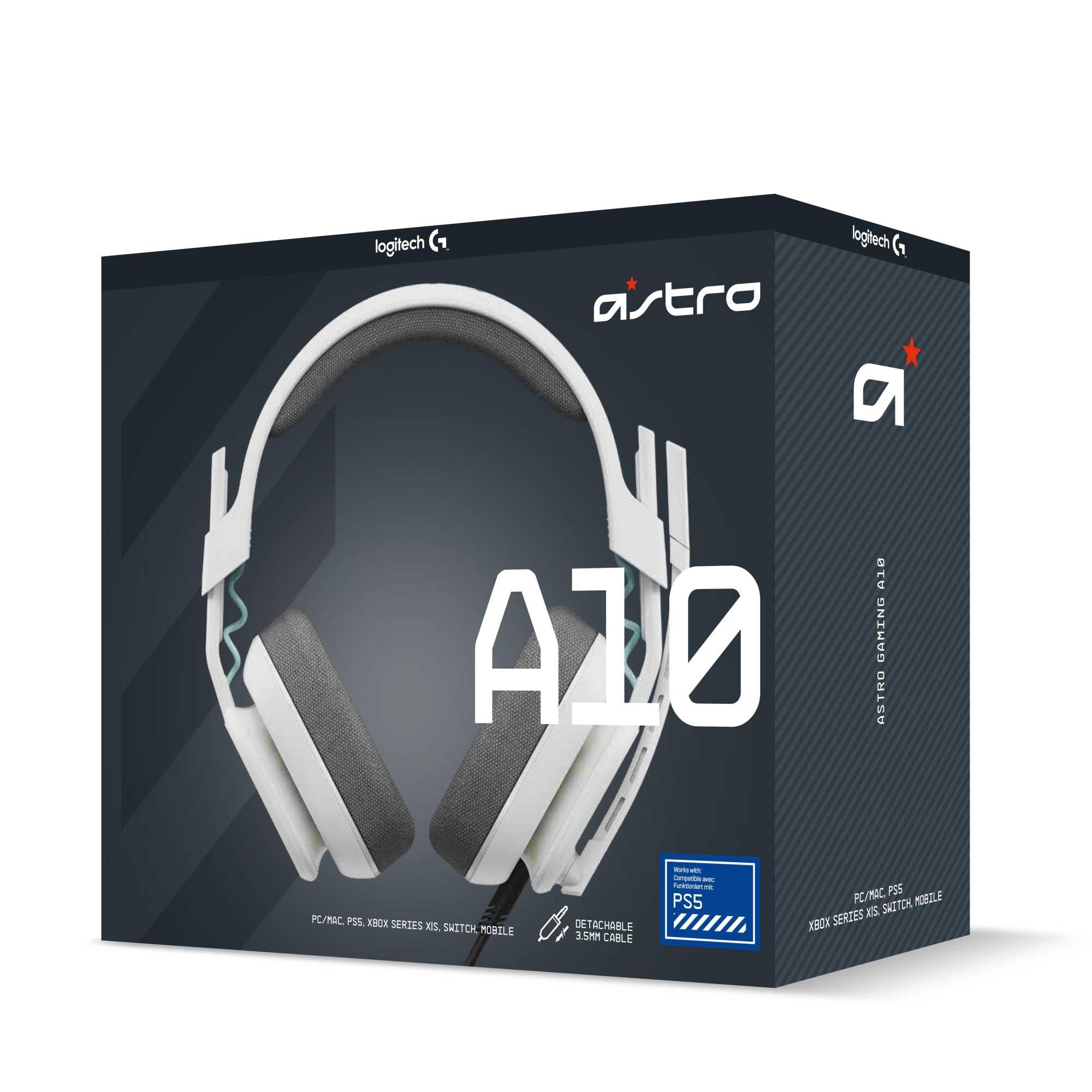 ASTRO Gaming A10 Gen 2 Headset for PlayStation 5 (White)