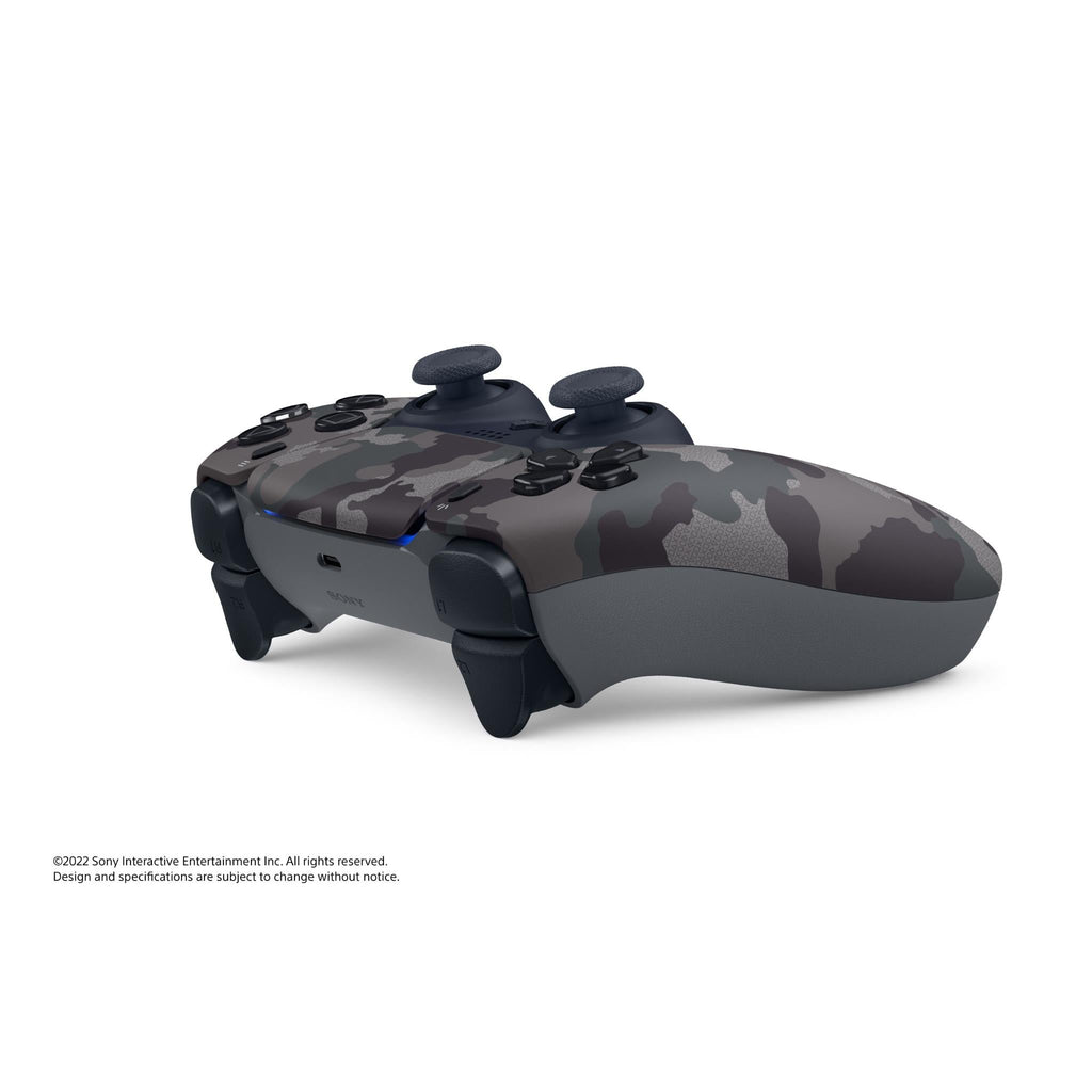 PS5 PlayStation 5 DualSense Wireless Controller Gray Camouflage
