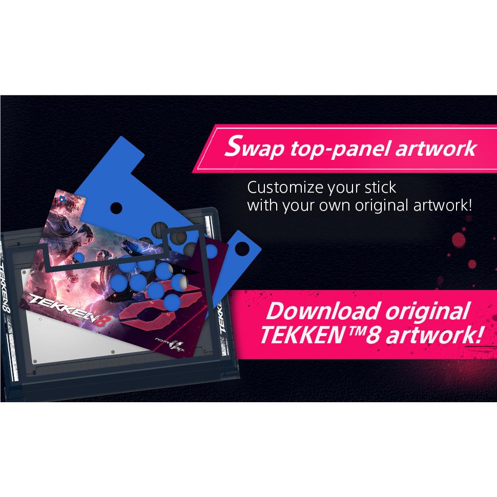 Hori Fighting Stick Alpha Tekken 8 Edition for PlayStation 5