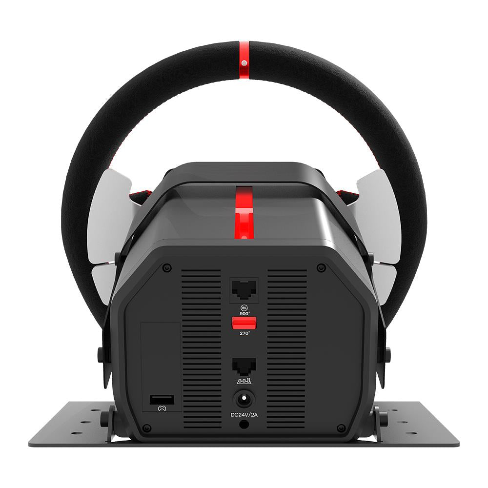 PXN V10 Premium Force Feedback 3-in-1 Steering Wheel Bundle
