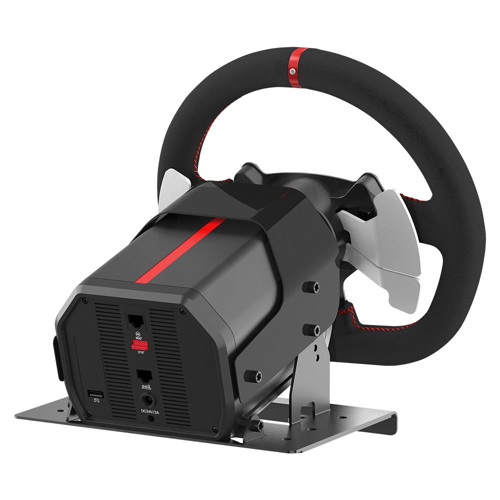 PXN V10 Premium Force Feedback 3-in-1 Steering Wheel Bundle
