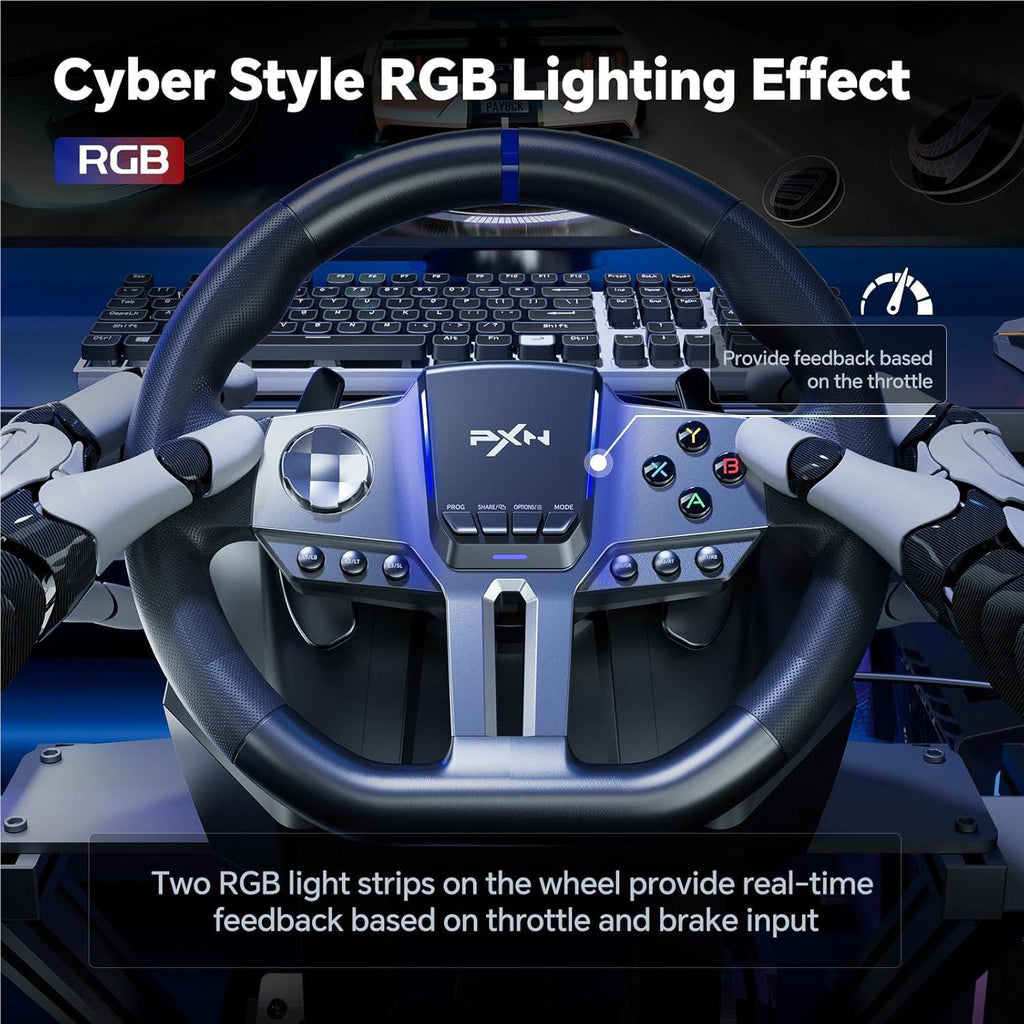 PXN V9 Gen2 Premium Steering Wheel