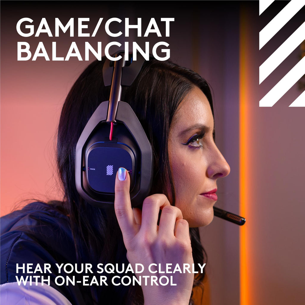 Logitech G Astro A50 LIGHTSPEED Wireless Gaming Headset + Base Station (Black)