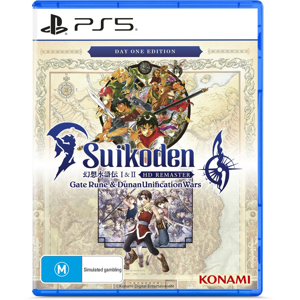 Suikoden I & II HD Remaster: Gate Rune & Dunan Unification Wars Day One Edition
