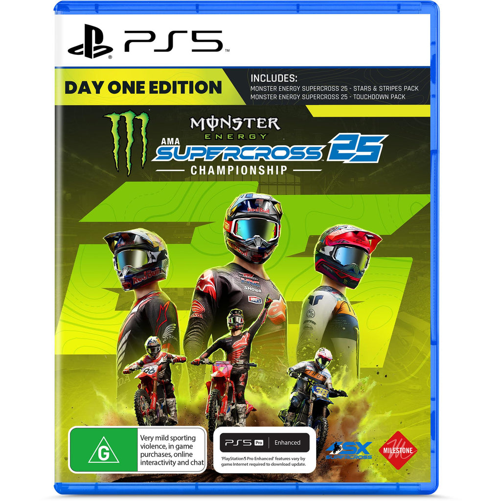 Monster Energy Supercross 25 - The Official Videogame Day One Edition