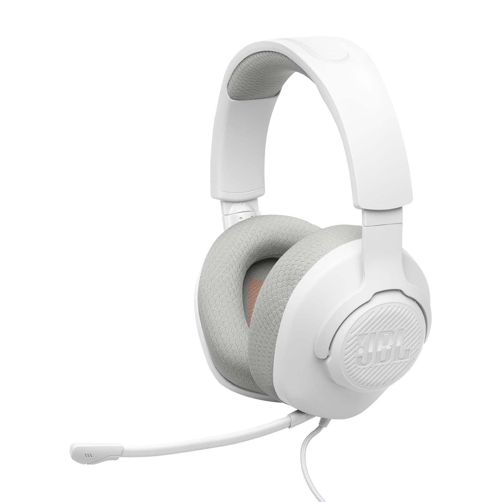 JBL Quantum 100M2 Over-Ear Gaming Headset (White)