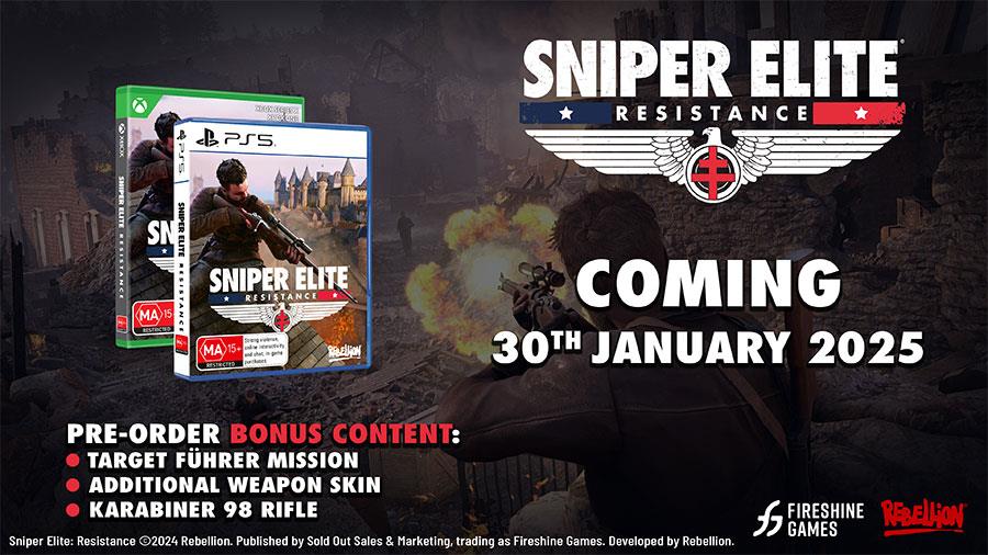 Sniper Elite Resistance