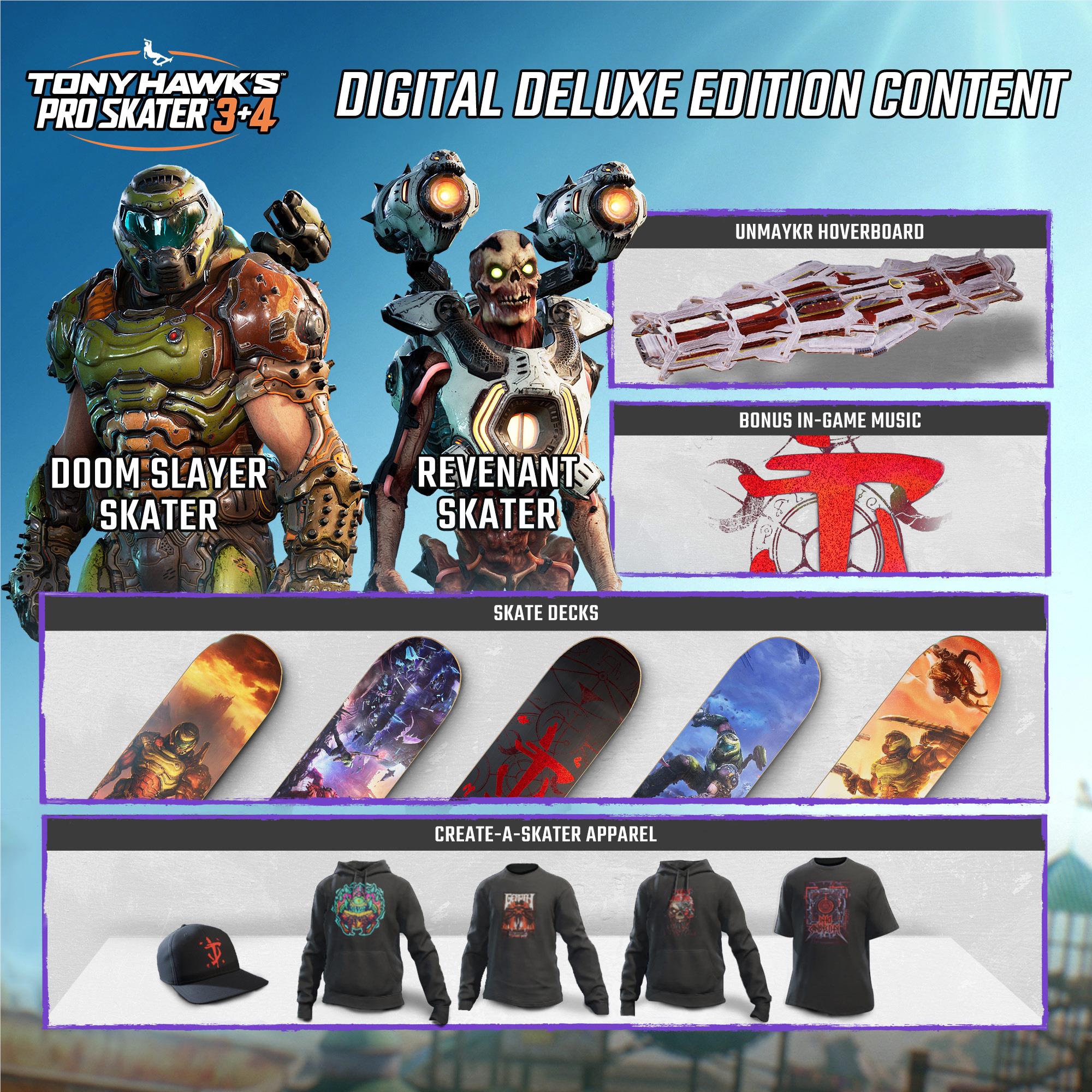 Tony Hawk's Pro Skater 3 + 4 Collector's Edition