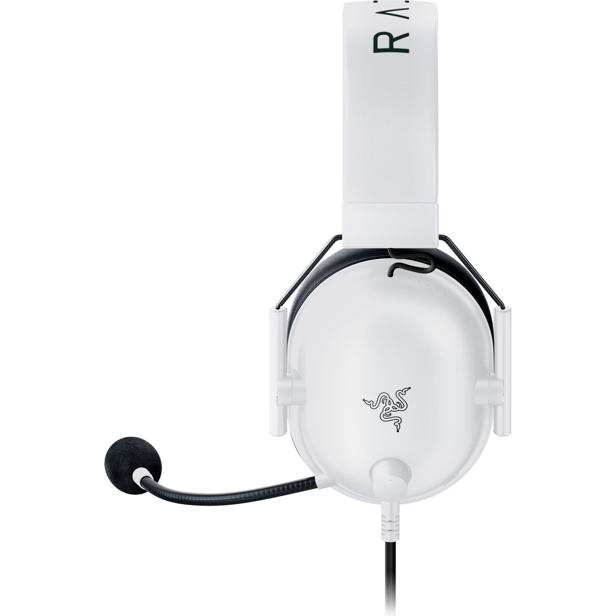 Razer BlackShark V2 X Wired Esports Headset for PlayStation (White)