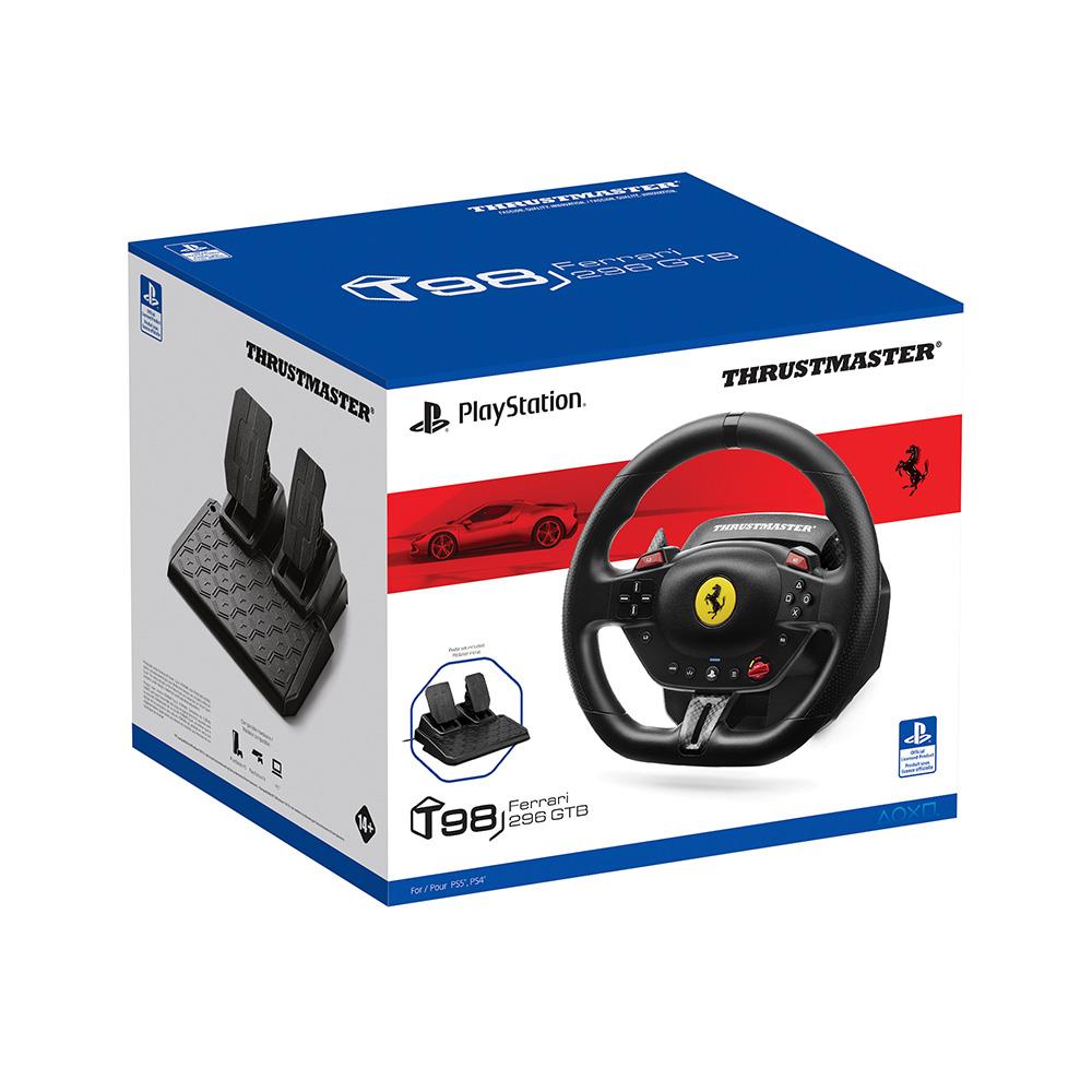 Thrustmaster T98 Ferrari 296 GTB Racing Wheel for PlayStation & PC