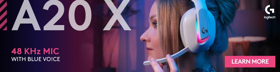 Logitech G Astro A20X PLAYSYNC Wireless Headset (Black)