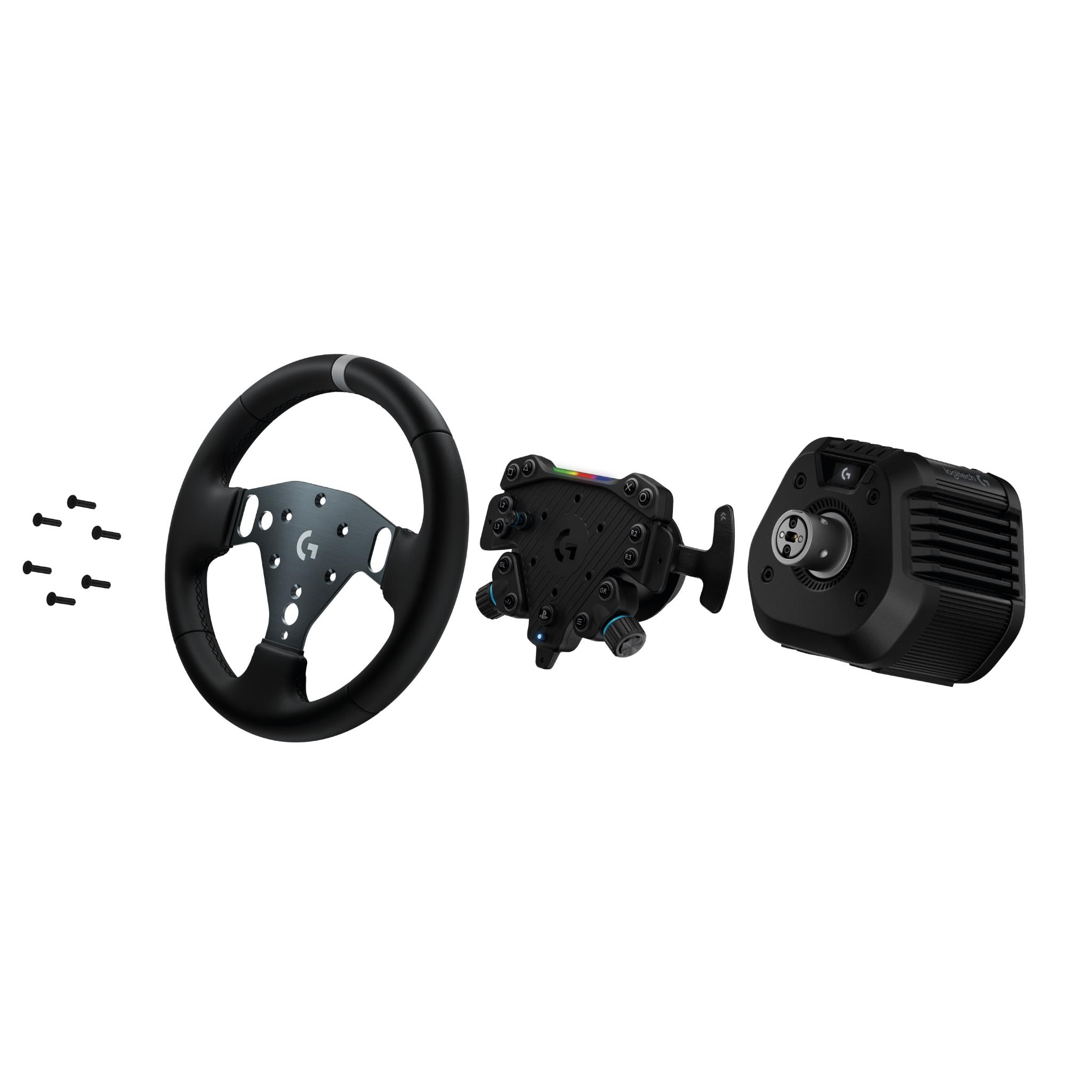 Logitech G RS50 System 8 Nm Direct Drive Base and Steering Wheel for PlayStation & PC