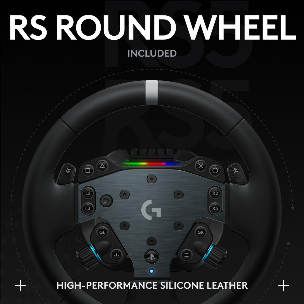 Logitech G RS50 System 8 Nm Direct Drive Base and Steering Wheel for PlayStation & PC