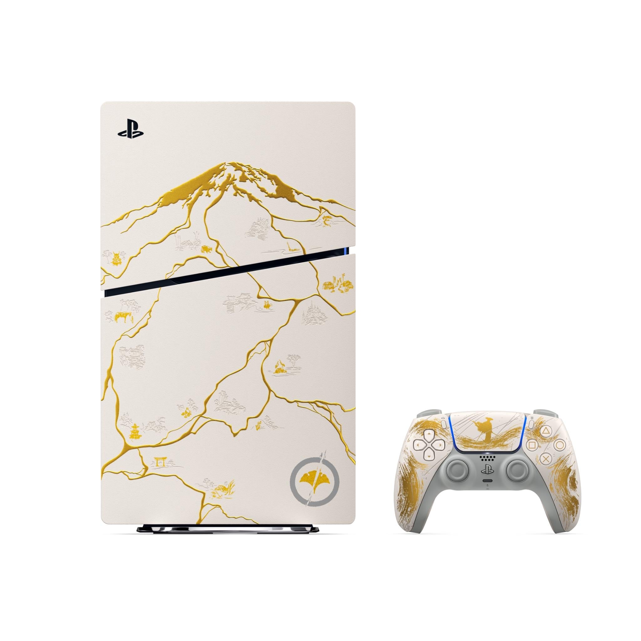 PS5 PlayStation 5 Console – Ghost of Yotei™ Gold Limited Edition Bundle