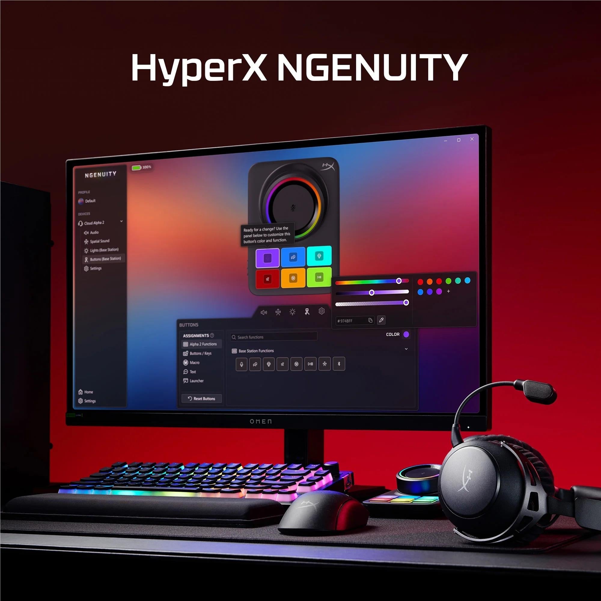 HyperX Cloud Alpha 2 Wireless Gaming Headset