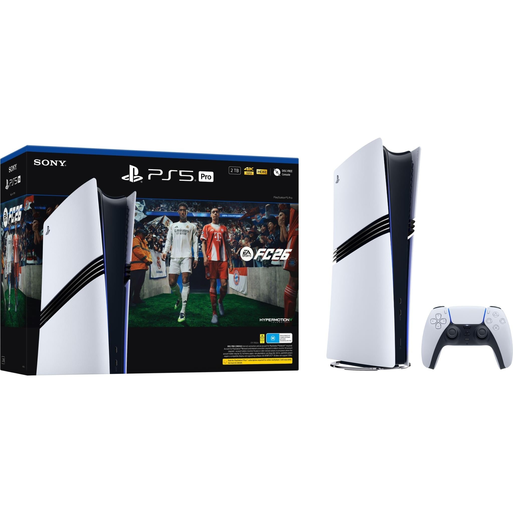 PS5 PlayStation 5 Pro 2TB Console EA Sports FC 26 Bundle