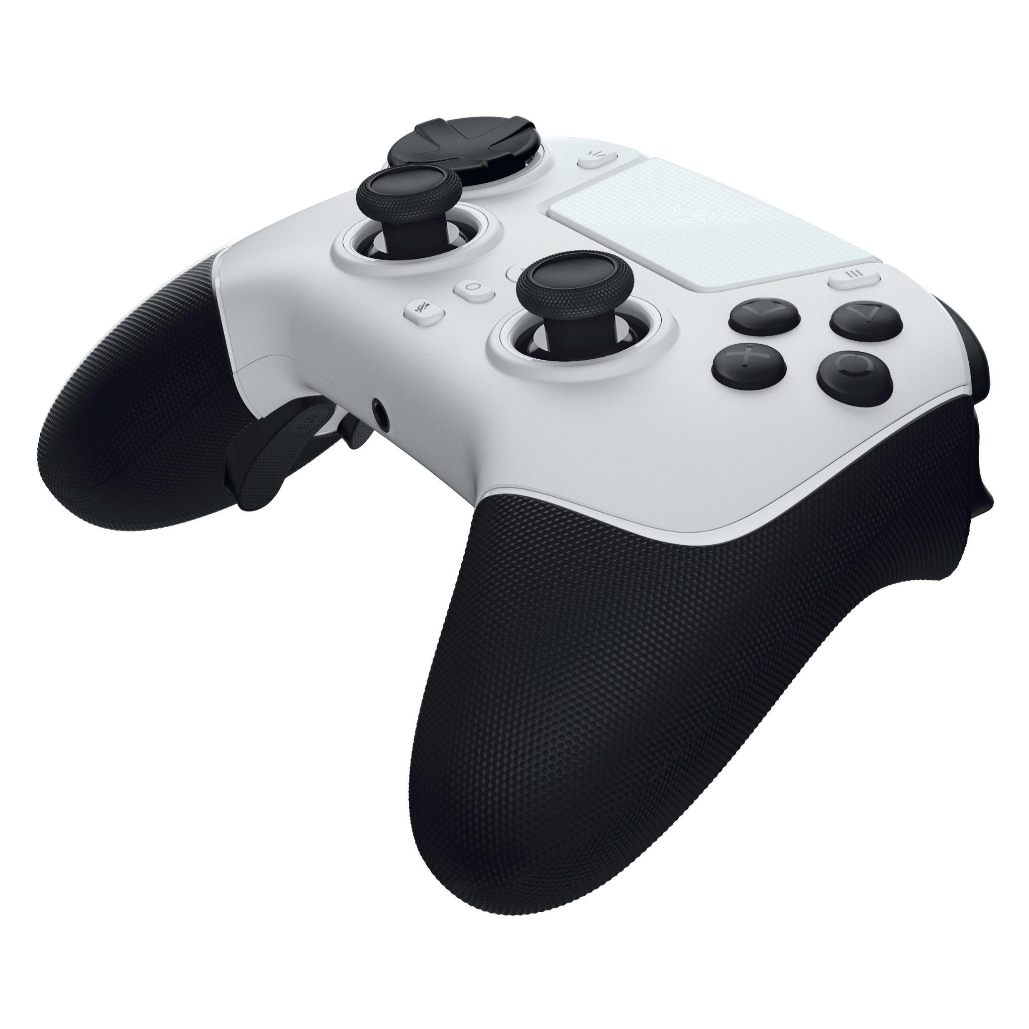 Razer Raiju V3 Pro Wireless Gaming Controller for PlayStation 5 & PC (White)